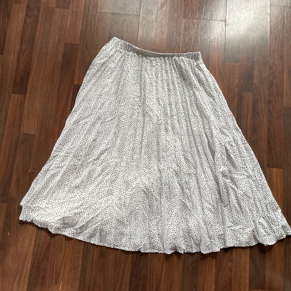Simple cow print skirt